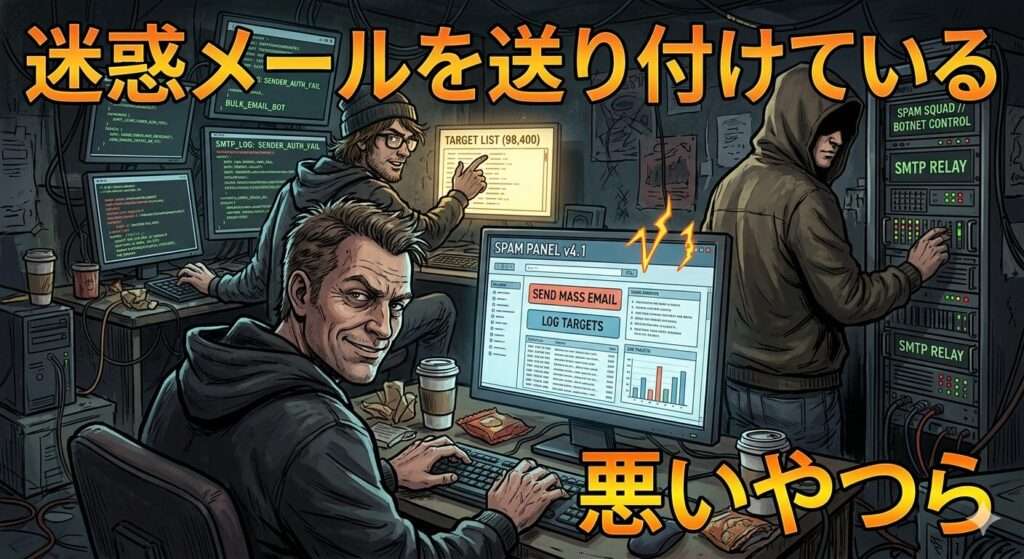 【通報！】ヤフーメール 迷惑メールが多い対策　再配布可能！